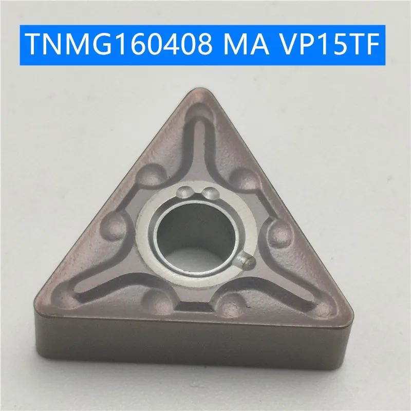 

100PCS TNMG160404 TNMG160408 MA VP15TF Carbide Insert Turning Tool Turning Milling Cutter CNC Cutting Tool Slot Cutting