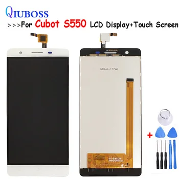 

5.5"For Cubot S550 LCD Display + Touch Screen Digitizer Glass Panel Assembly For S550 Pro 720*1280 Cell Phone +Free Tools