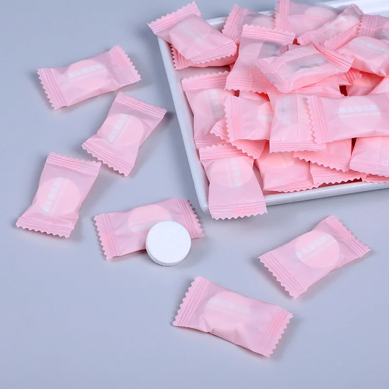 Description Picture 4 of item20/50pcs Disposable Towel Compressed Portable Travel Hotel Non-woven Face Towel Water Dry&Wet Wipe Outdoor Moistened Tissues