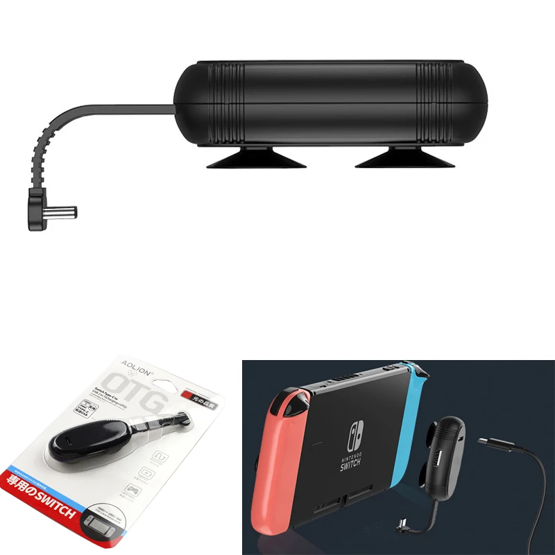 

Nintend Switch OTG adapter Cable Type-c to USB expander Cord 2 in 1 For Nintendo Switch NS Charger Charging No need Driver