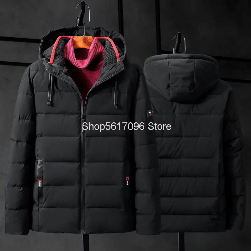 

Super Fat Man Extra Large Down Cotton-padded Jacket Plus Fat Plus Size Men's Wear Cotton-padded Jacket Fat Loose 300 Jin