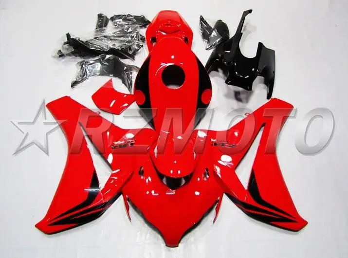

(Injection molding) New ABS Full Fairing Kit Fit For Honda CBR1000RR 08-11 2008 2009 2010 2011 CBR1000 Fairings black red hot