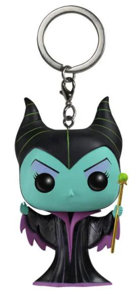 FUNKO POP Pocket Maleficent брелок виниловые фигурки Коллекция Модель игрушки для детей