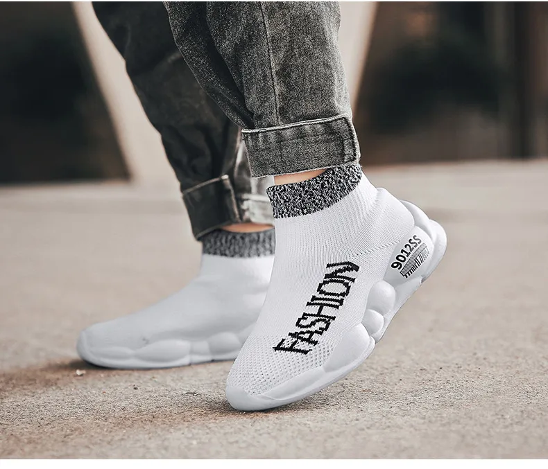 PINSEN 2020 Children Shoes Boys Sneakers Fashion Light Kids Sneakers Mesh Breathable Child Socks Shoes Boys Casual Shoes (20)