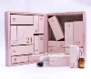 Custom cardboard nail polish cosmetic Christmas advent calendar gift packaging box 1