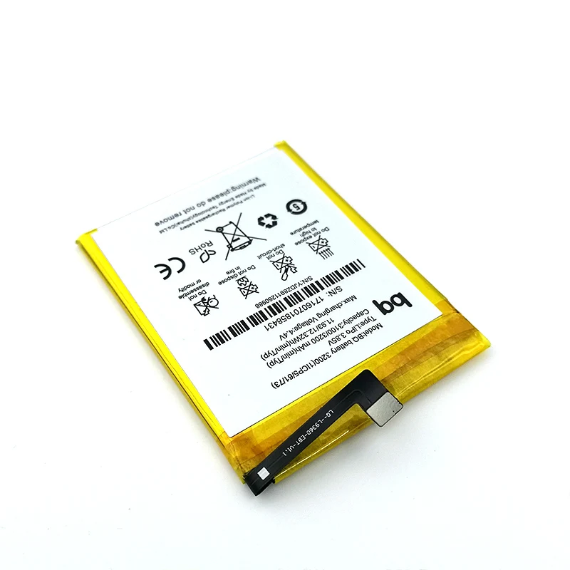 3200 мАч для Аккумулятор BQ 3200 aqueris X5 plus новейшее производство Высококачественная батарея+ номер для отслеживания