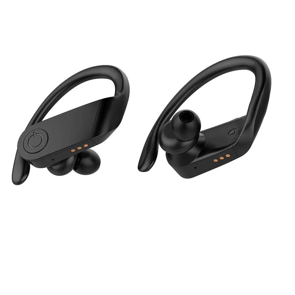 Durable Led Display Wireless Earphone Stereo Wireless Earbuds Handsfree Sport Headset With Microphone