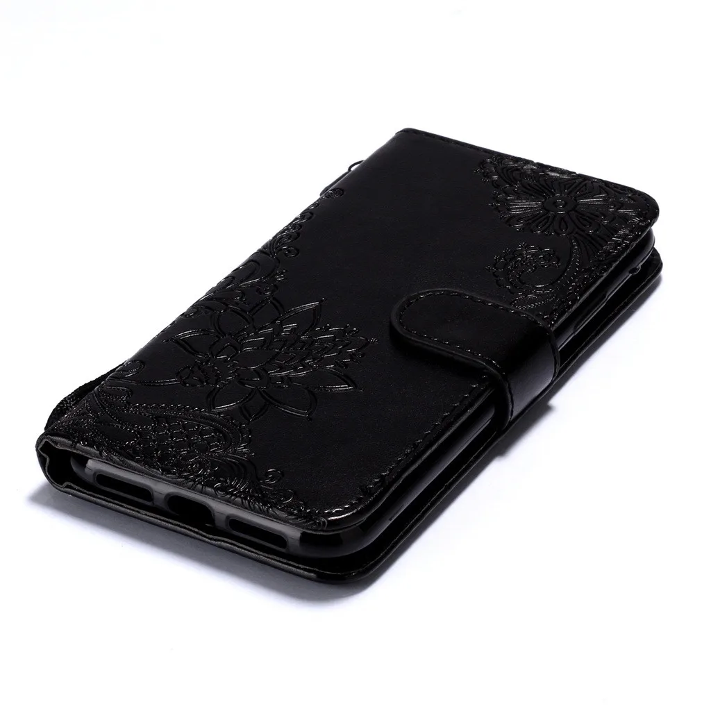 Для iPhone 11 Pro 5,8 дюймов кожаный магнитный флип-чехол с подставкой и отделением для карт ультратонкий держатель для карт