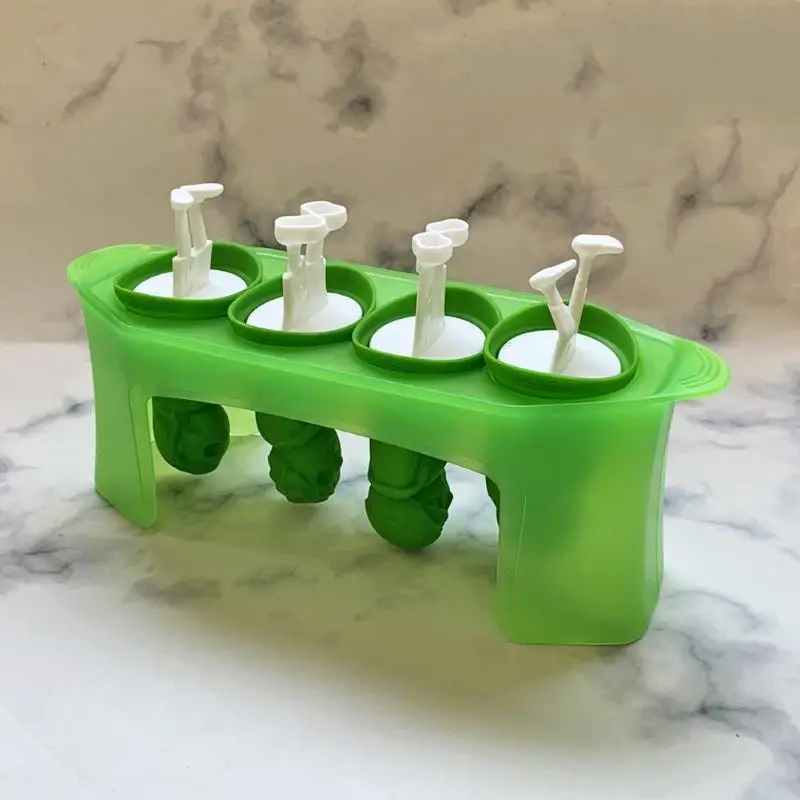 DIY силиконовые формы для мороженого лоток Череп Форма Сковорода кронштейн кухонный инструмент поддержка дропшиппинг