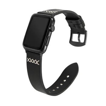 

Genuine Leather Watchbands For Apple Watch Band 42 mm 38mm Women Men Watch Accessories Strap For iwach 44mm 40mm Series 5 4 3 2
