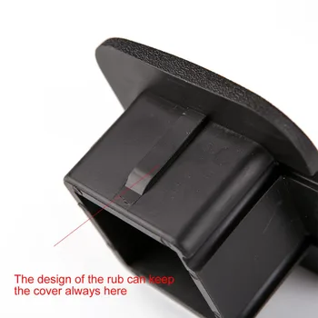 

2020 Trailer Hitch Tube Cover Rubber Hitch Plug Cap Black For Car 2020