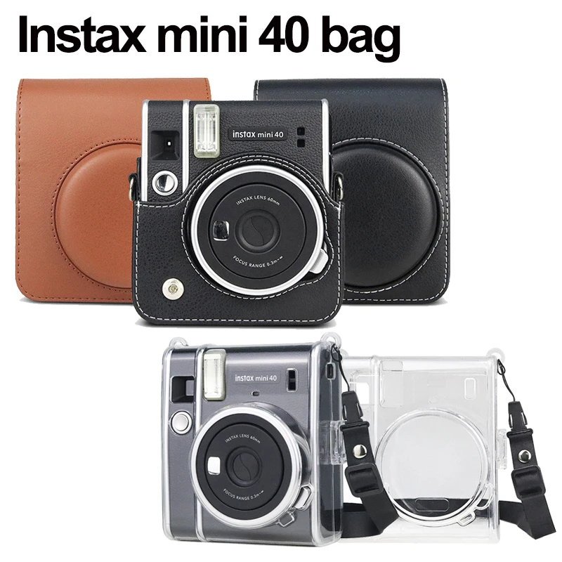Защитная сумка из искусственной кожи чехол для Fujifilm Instax Mini 40 мгновенная пленка