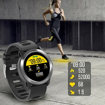 

S08Plus Message Remind Blood Pressure Clock Touch Screen Multi Sports Modes Waterproof Pedometer Smart Watch Gift Fitness