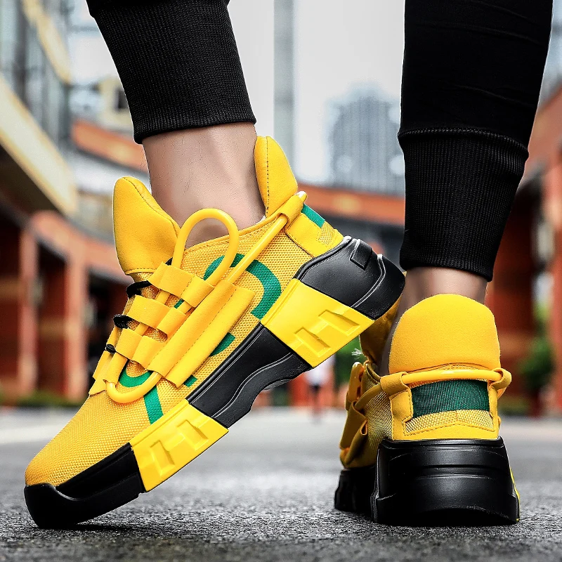 Fashion Men Casual Platform Women White 