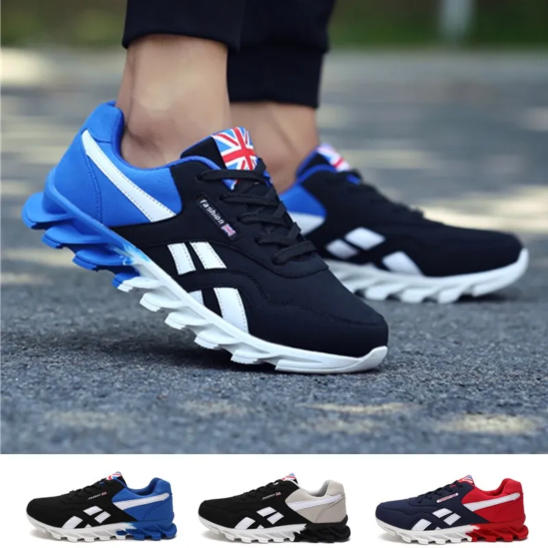 Running Shoes Men Sneakers Comfortable Outdoor New Lace-Up Light Leisure