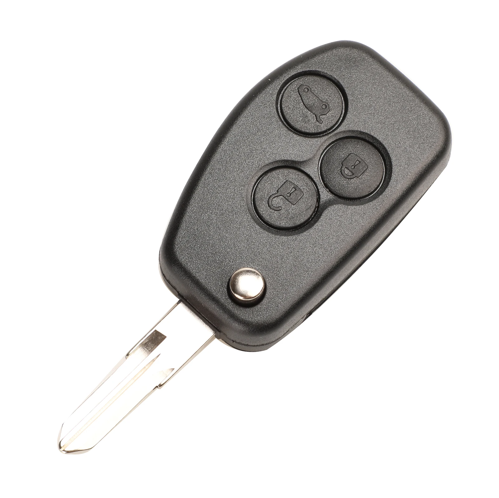 Jingyuqin 206 VAC102 модифицированный флип Автомобильный ключ чехол 2/3 кнопки для Renault Duster Logan Fluence Clio Kangoo Sandero