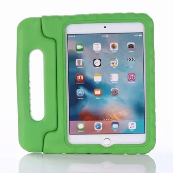 

Tablet Case for IPad mini 4 mini 5 hand-held Shock Proof EVA full body cover Kids Children Silicone para shell for mini 4 5+pen
