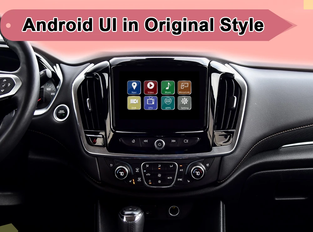 Android 7,1 Автомобильный мультимедийный видео интерфейс gps навигационная коробка для Impala Chevrolet- год по Lsailt
