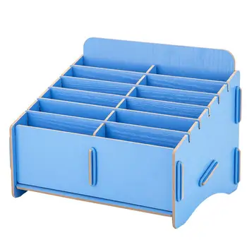 

Free Shipping Top sales wooden mobile phone storage box can be assembled Strong and firm storage box Three colors optional