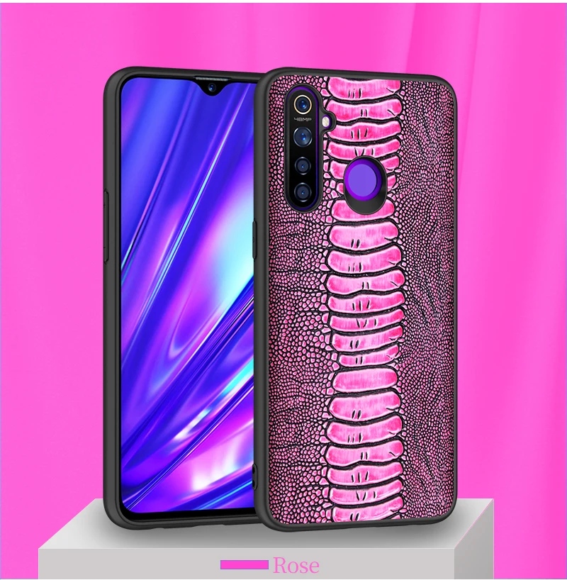 Роскошь Противоударный чехол из натуральной кожи для телефо на для Oppo реалми Realmi Realme 5 про Q Realmi5 RealmeQ Realmi5про RealmiQ 5про Global 4/6/8 64/128 ГБ Global