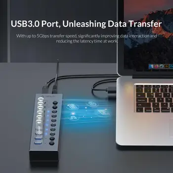 ORICO 10-Port USB 3.0 Hub 2