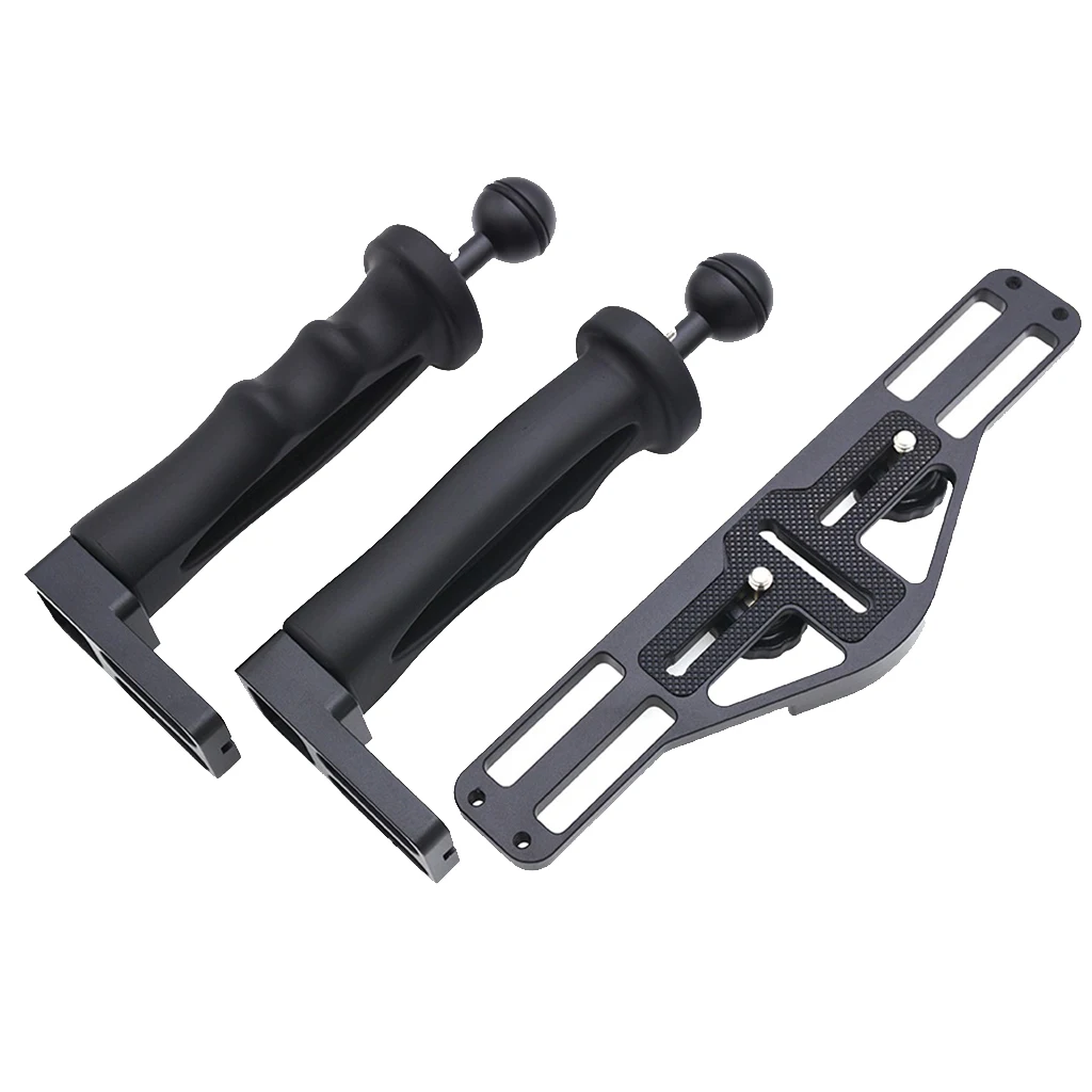

For GoPro Handheld Stabilizer Tray Underwater Lighting Bracket Diving Flash Shoe Mount 1/4'' Screw Universal
