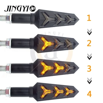 

Motorcycle Flow LED Turn Signal Indicator flashing light Cover For YAMAHA tmax 500 mt07 2018 tmax530 mt 07 bws 125 tracer 900