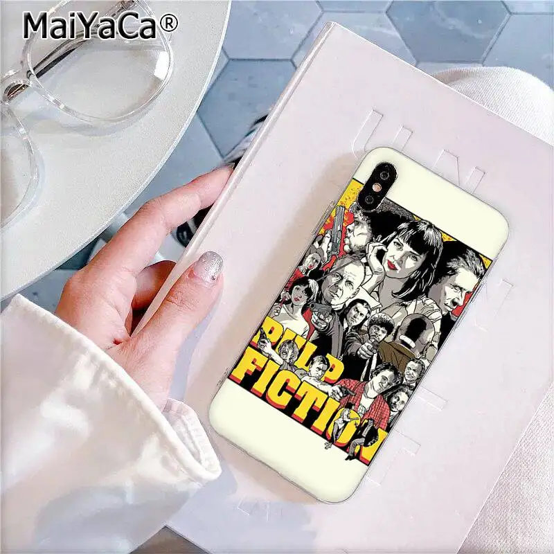 A15 Мягкий чехол для iPhone 11 pro XS MAX 8 7 6 6S Plus X 5 5S SE XR MaiYaCa - Цвет: A15