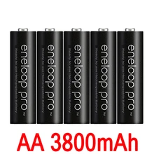 8 шт. AA батарея основная батарея Pro AA 3800 MAH 1,2 V Ni-MH камера игрушка-фонарик предварительно нагреваемая аккумуляторная батарея