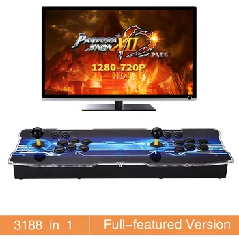 

Pandora Saga Box 12 Plus 3188 in 1 Save Function Multiplayer Joysticks Retro Arcade 3D Game Console Cabinet Support 4 Players