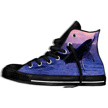 

2019 New Men/Women Leisure 3d Printed Funny Fish Shark Men And Women Hip Hop Sneakers Harajuku Lightweight Casual Shoes