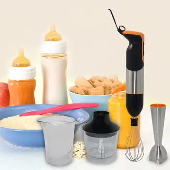

Multi-Functional Handheld Blender Food Egg Cake Processor Stick Whisk Electric Juicer Mixer Machine for Kitchen Eu Plug