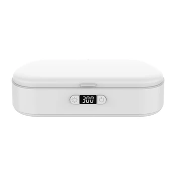 

Portable UV Disinfector Cabinet Phone Disinfectant UV Cleaner Mobile Ultraviolet Lamp Box For Jewelry Watch