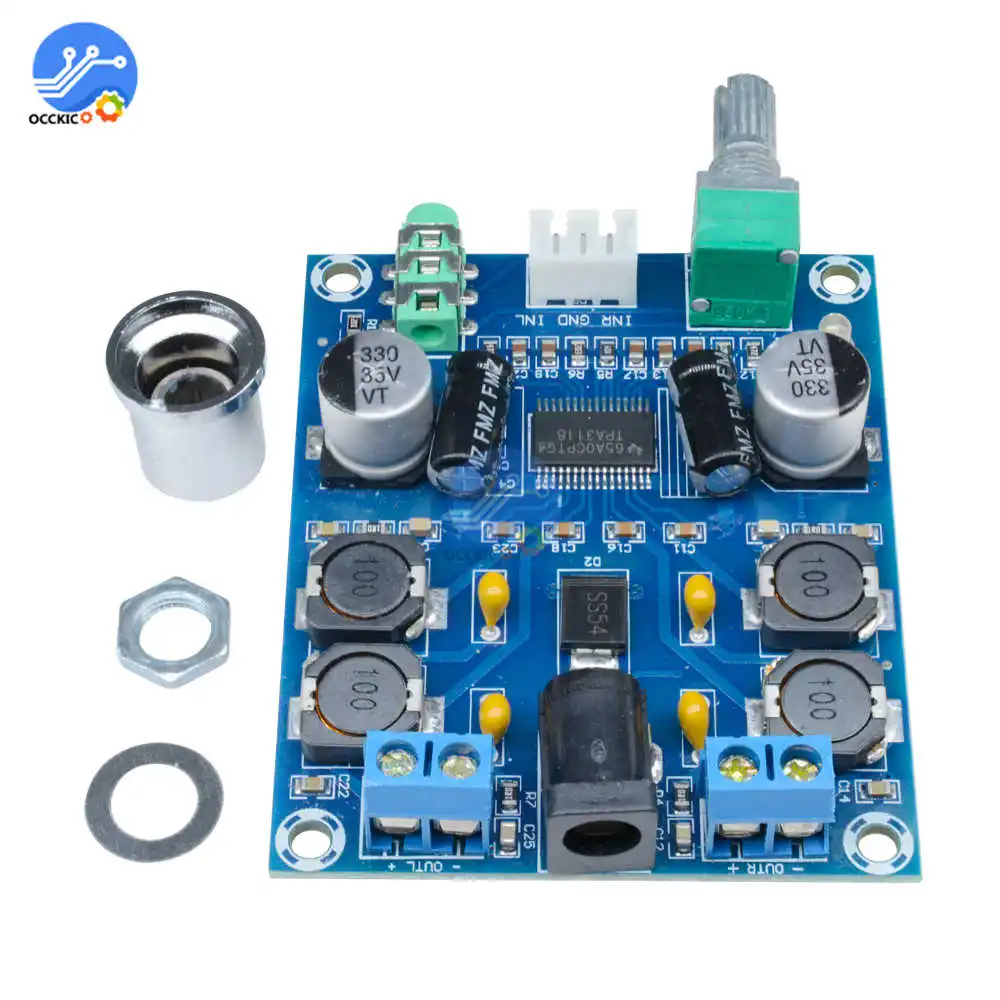 TPA3118D2 цифровой аудио усилитель двухканальный 45Wx2 стерео HIFI громкость динамика управление звуковая плата сабвуфер высокой мощности