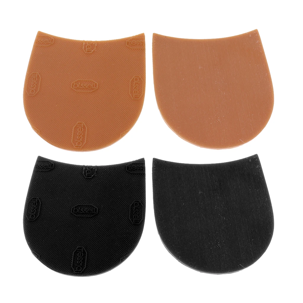 1 Pair Rubber Glue on Shoe Repair Heels Grip Pads Shoe Sole Thickness 3mm