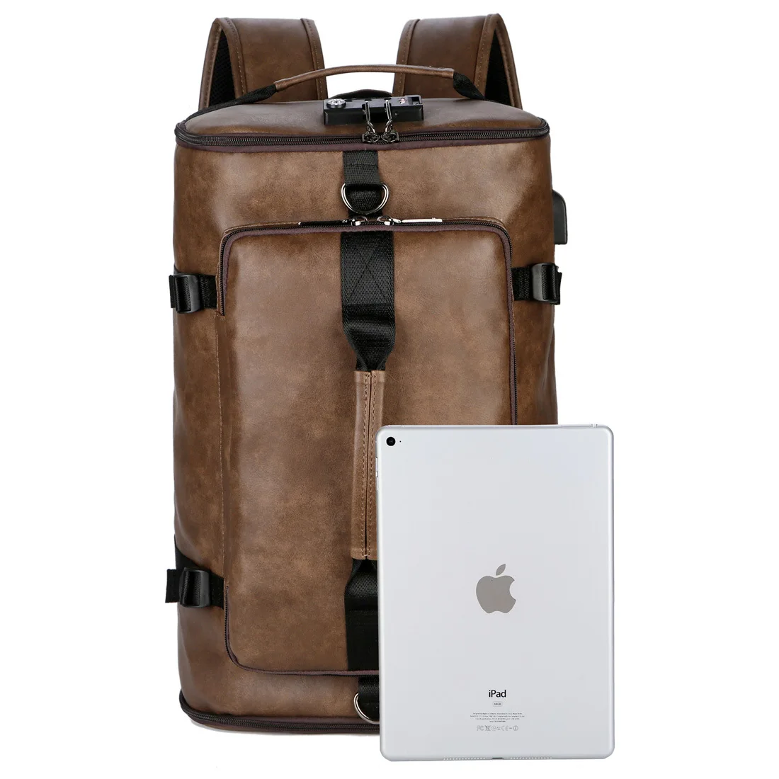 

New Style Men Backpack Large Capacity Hand Outdoor Travel Bag Multi-functional Casual Backpack Sport Bag