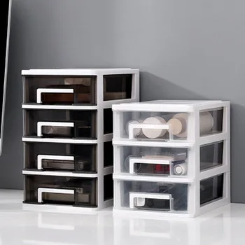 

Office Desk Storage Box Plastic Drawer Storage Cabinet Multi-layer File Debris Storage Box Cosmetic Container Home Office Case