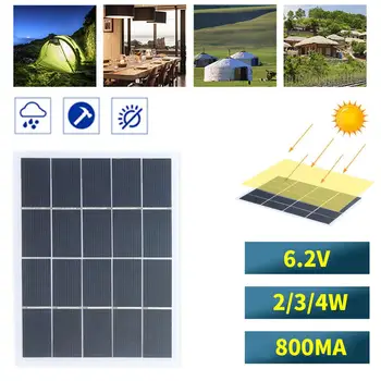 

Solar Power Charger DC5521 Polycrystalline Mini Solar Panel 5V 3.7V DIY Module
