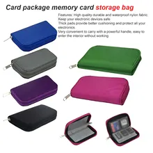 6 цветов SD SDHC для MMC CF для Micro SD карта памяти сумка коробка держатель защитного кожуха оптом магазин