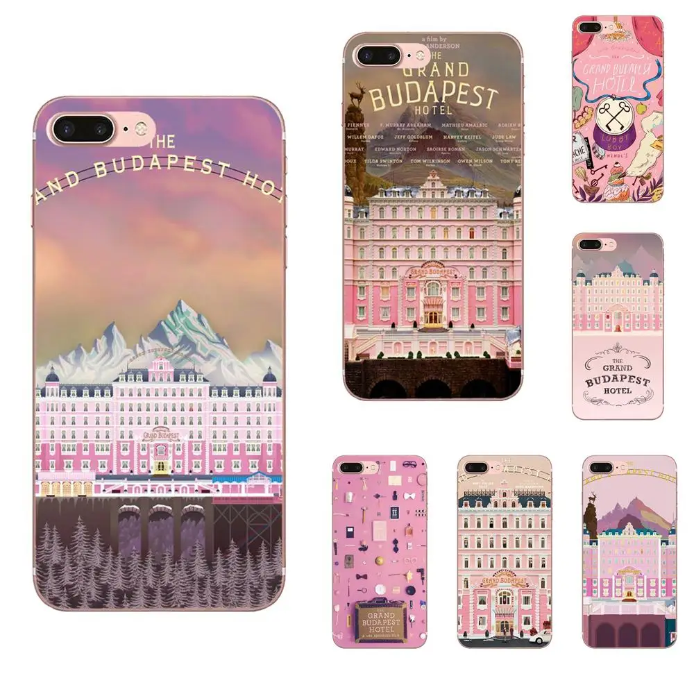 Мягкий чехол для телефона Wes Grand Budapest Hotel Design Sony Xperia XZS XA1 L1 XA X Z Z1 Z2 Z3 Z4 Z5 XZ1 Compact E5 XZ