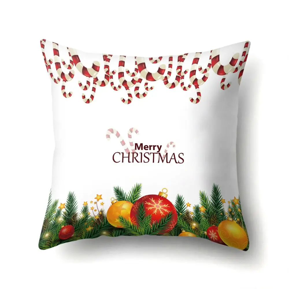 Новая индивидуальная креативная Рождественская елка, наволочка из полиэстера, Европейская и американская мода, простая домашняя подушка, чехол, подушка