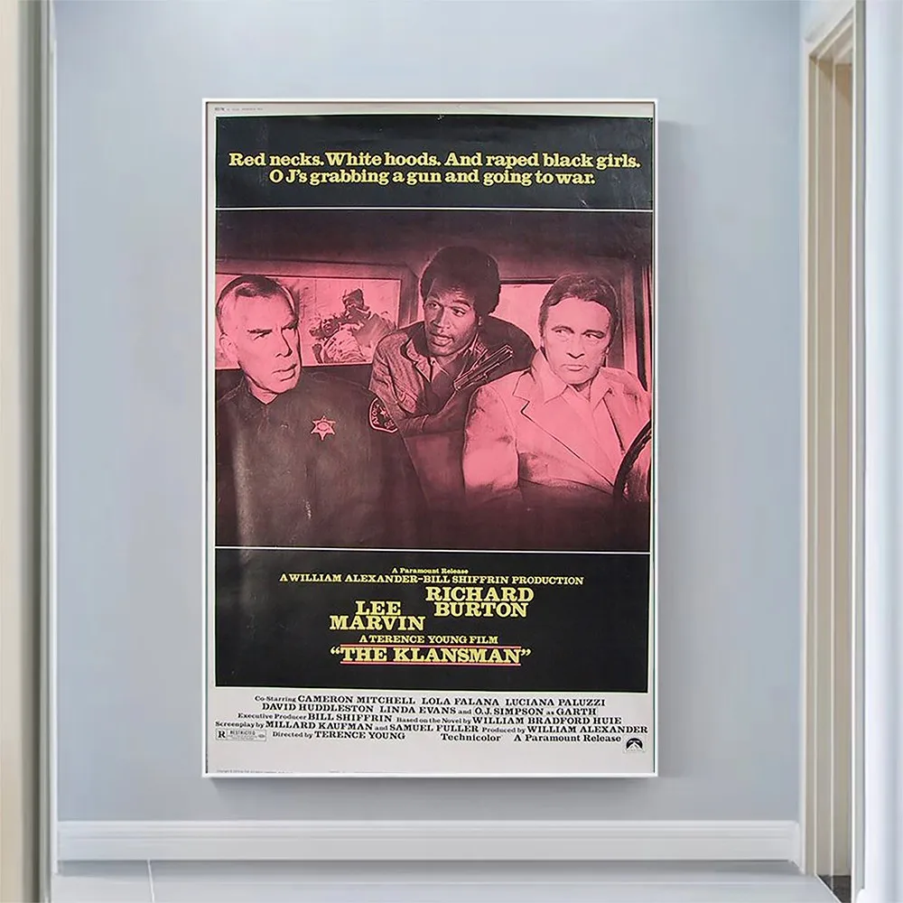 

V2070 The Klansman (2) Vintage Classic Movie Wall Silk Cloth HD Poster Art Home Decoration Gift