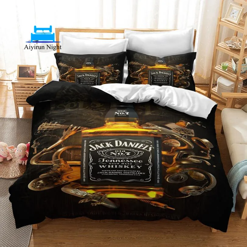 Collega heilig Vriend Aiyirun Night Whisky Wijn Beddengoed Set Beddengoed Voor Teenages Kids  Sheet Kussensloop Jongens Dekbedovertrek Sets Twin Volledige size -  AliExpress Huis & Tuin