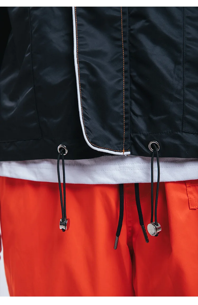Европейский и американский популярный бренд осенняя и зимняя мужская одежда НАСА американский флаг Водонепроницаемая ветровка мужская куртка пальто
