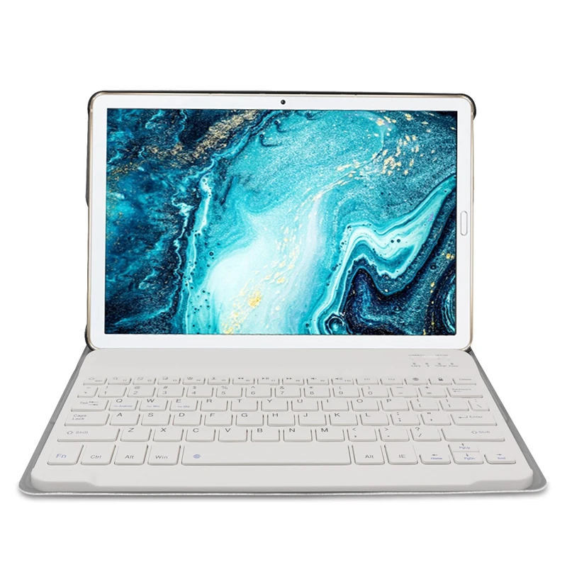 Bluetooth клавиатура кожаный чехол для huawei Mediapad M6 10,8 дюймов Подставка для планшета Съемная Беспроводная клавиатура крышка