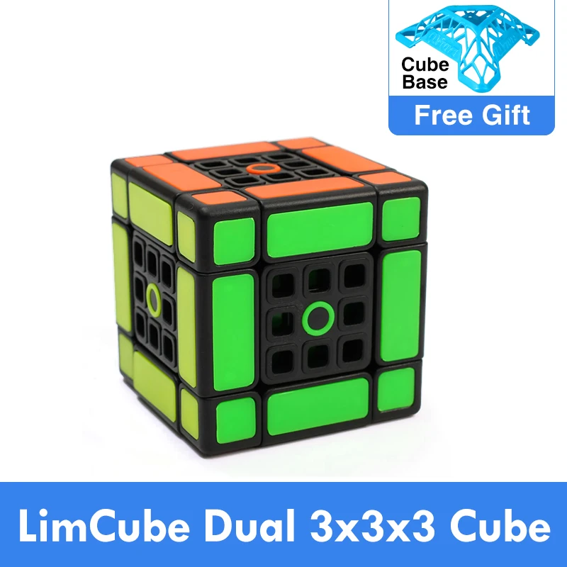 Новейшие Funs Fangshi LimCube Dual 3x3x3 куб магический пазл много версий Профессиональный