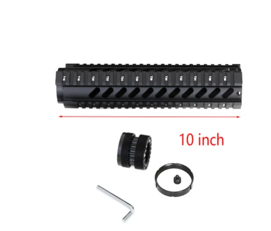 Тактический сверхмощный 4,7, 10,12, 15 дюймов бесплатно поплавок Quad Rail Handguard. 223/5. 56 Пикатинни система для AR-15 M16 M4 Handguard - Цвет: 10