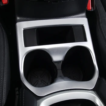 

Stylish Cup Holder Cover Trim 2014-16 Waterproof ABS Plastic Practical
