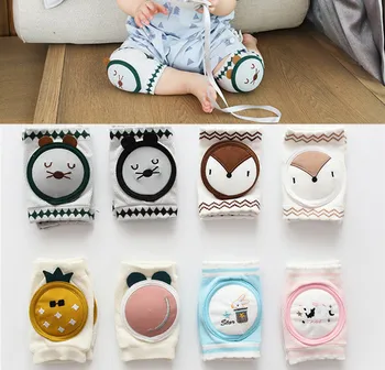 

DHL 100pair Baby Knee Pads Infant Kneepads Protector Baby Leg Warmers Mesh Breathable Kids Safety Crawling Elbow Cushion Pad