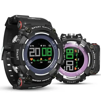 

Bluetooth Smartwatch IP68 Waterproof Wearable Device Heart Rate Monitor Color Display Smart Watch For Android ios